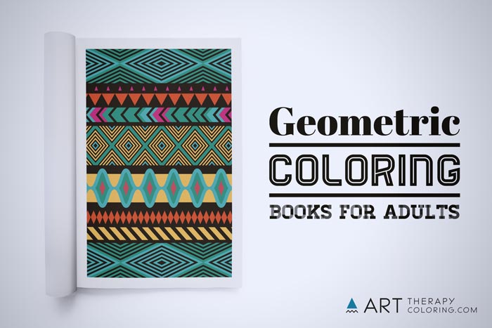 Adult geometric coloring books