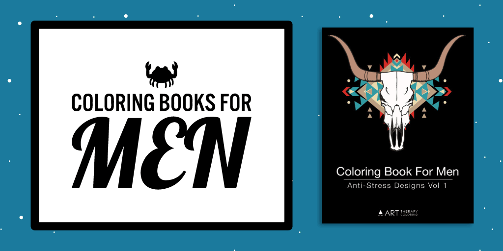 Coloring Books for Men Coloring books guys actually want to color!