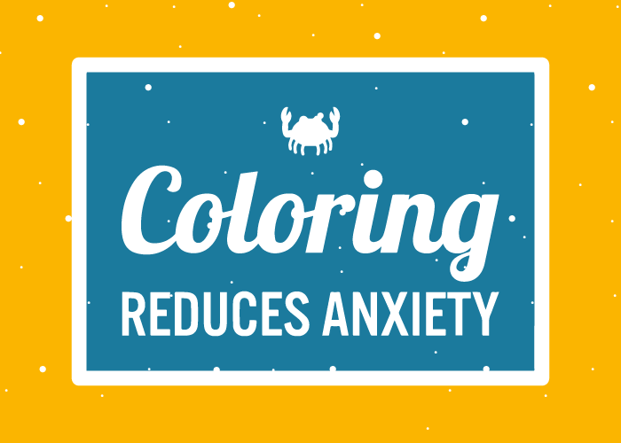 coloring reduces anxiety