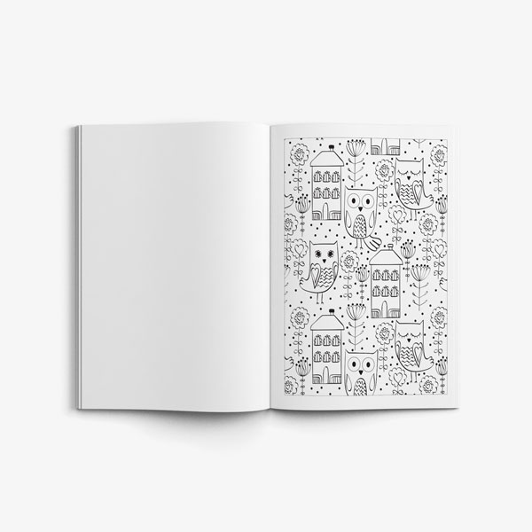 Tactile Coloring Book Volume 1