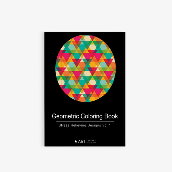 Geometric Coloring Books - Art Therapy Coloring