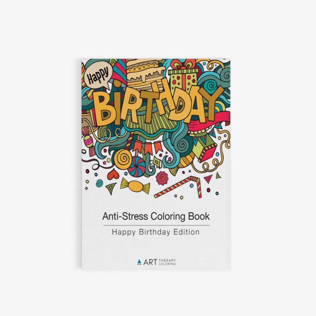 happy bday anti-stress coloring book -1