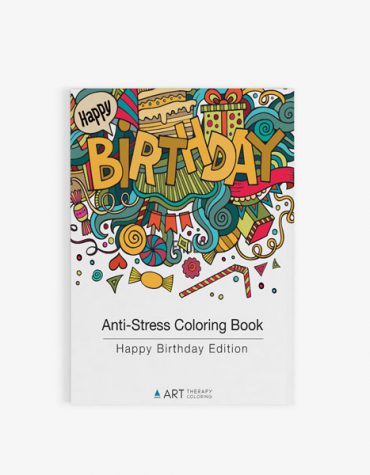 happy bday anti-stress coloring book -1
