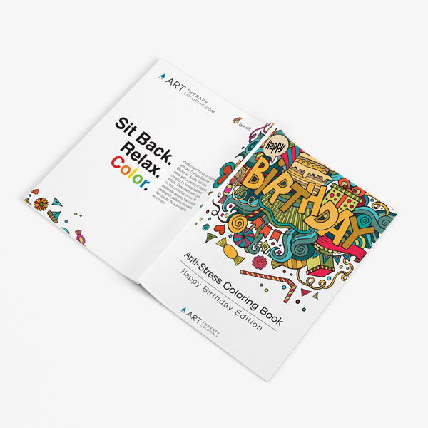 happy bday anti-stress coloring book -3