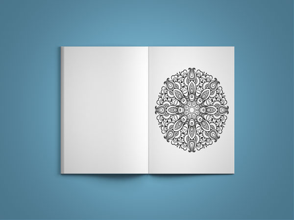 mandala coloring book vol 1 page