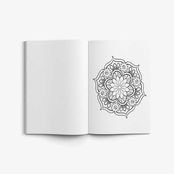 Mandala Adult Coloring Book: Beautiful Floral Pattern Design For Relaxation  - Stress Relieving Designs for Adults Relaxation (Paperback)