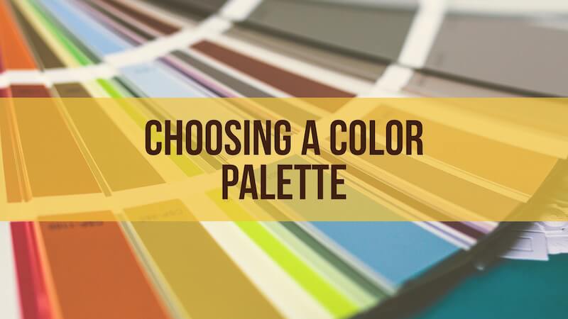 choosing a color palette