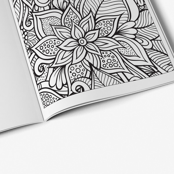 Coloring Book for Seniors: Anti-Stress Designs Vol 4 - Art Therapy Coloring