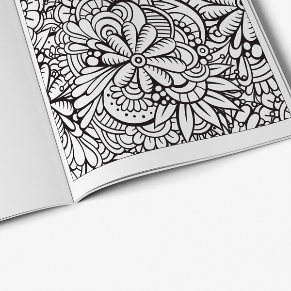 Coloring book for seniors ocean designs vol 1 page 06