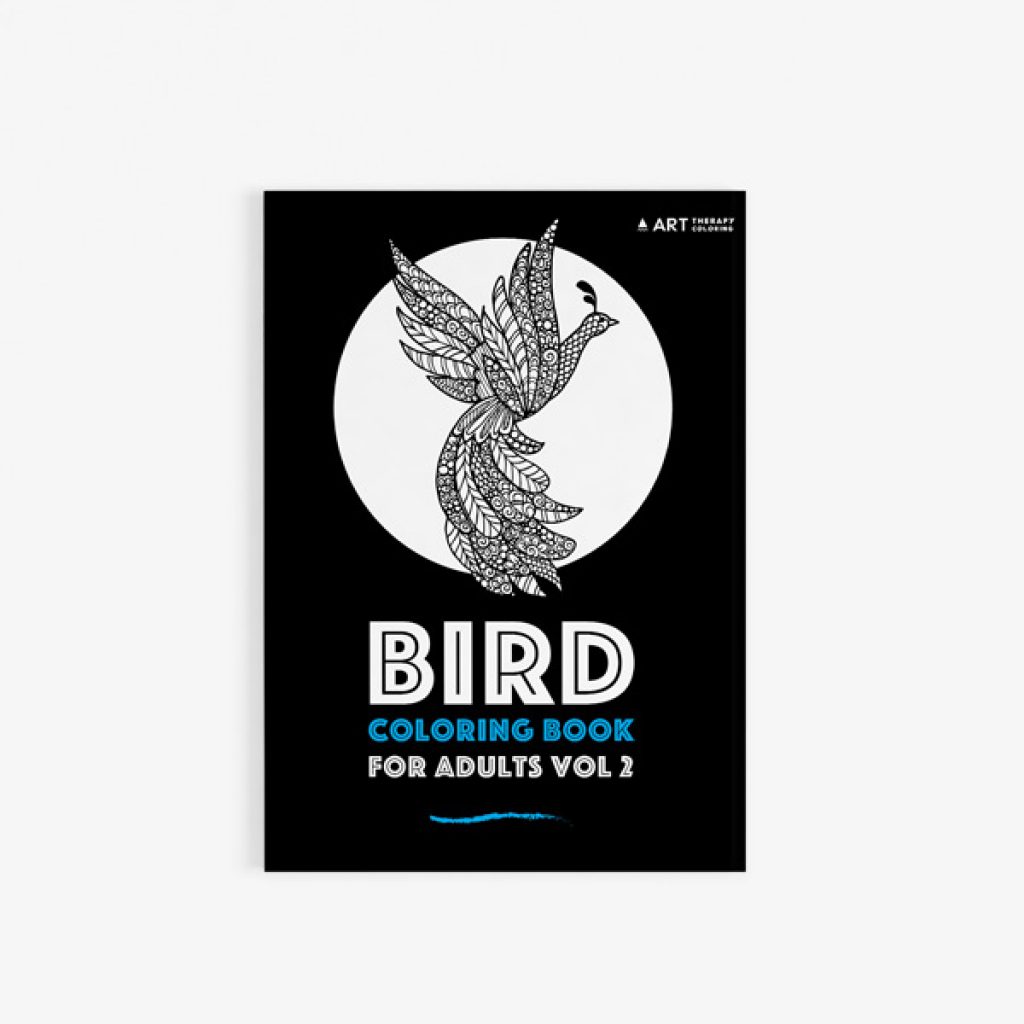 Birds coloring book vol 2 cover