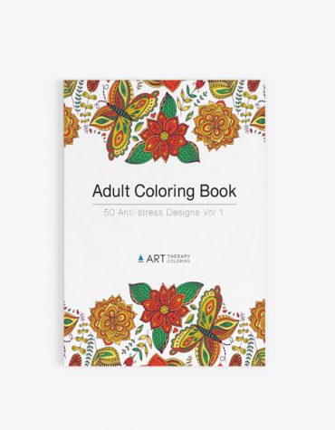 Adult Coloring Book: 50 Anti-Stress Designs