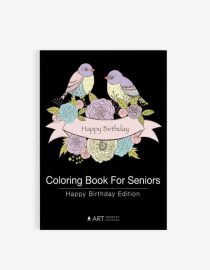 Coloring Books for Seniors: Relaxing Designs : Zendoodle Birds