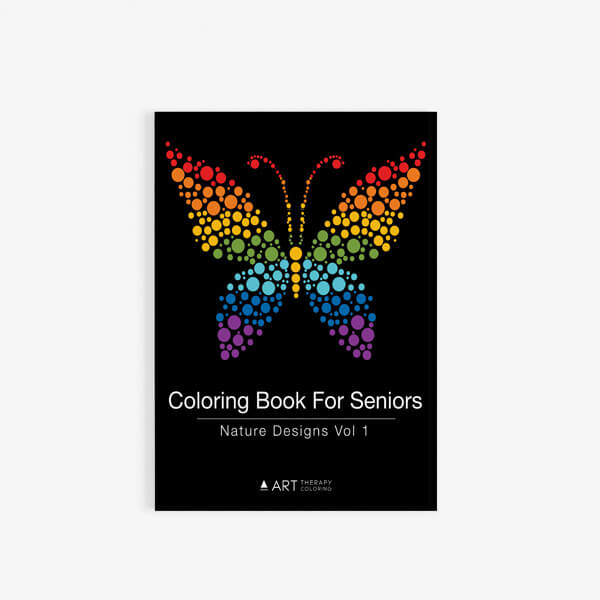 Coloring Book for Seniors: Nature Designs Vol 1