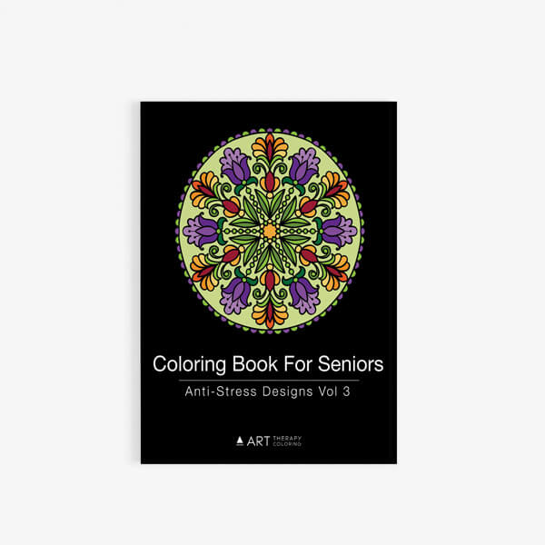 Coloring Book for Seniors: Anti-Stress Designs Vol 3