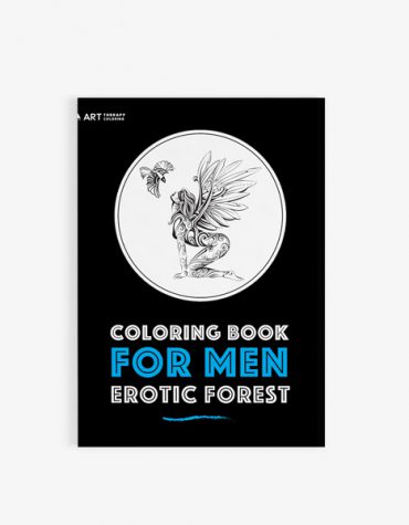 Coloring book for men: Erotic forest