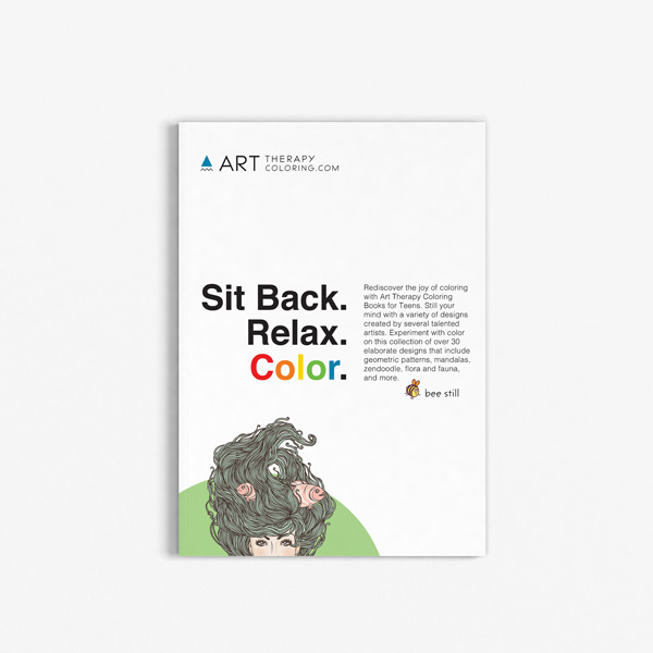 Coloring Book For Teens: Anti-Stress Designs Vol 6