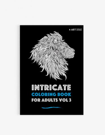 Intricate coloring book adults for vol 3