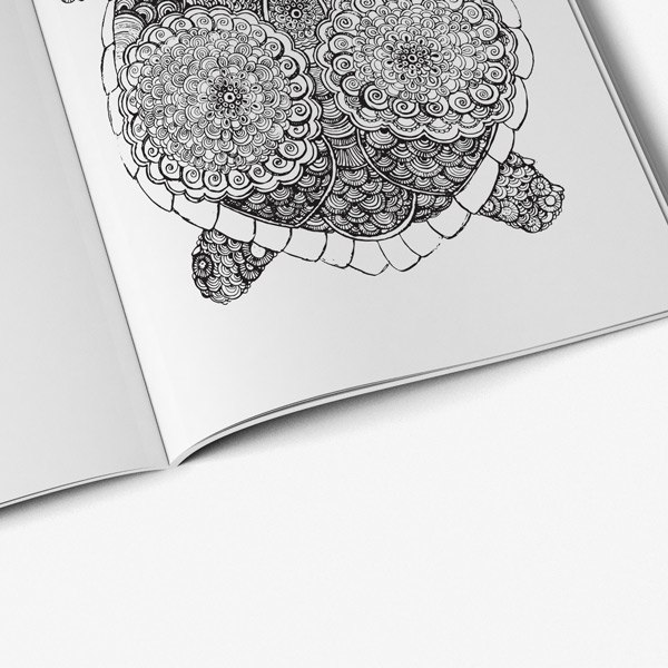 Intricate coloring book adults for vol 4