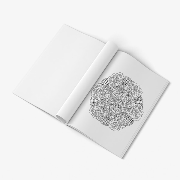 Intricate coloring book adults for vol 5