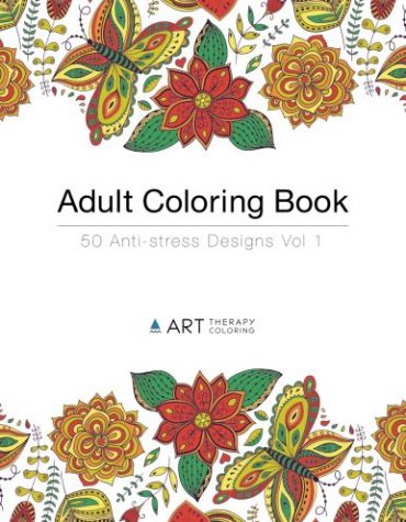 Adult Coloring Book: 50 Anti-Stress Designs