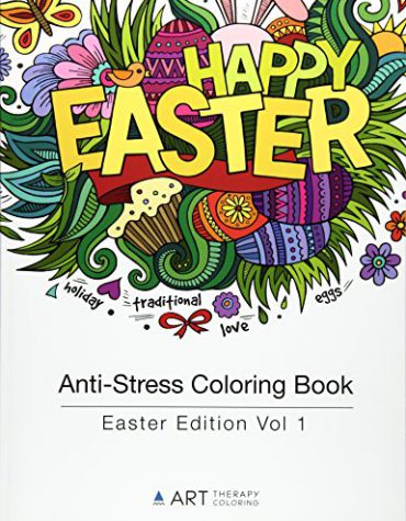 Anti stress coloring book easter edition vol 1