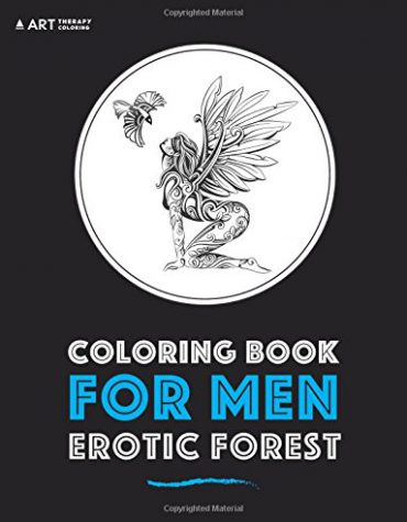 Coloring book for men: Erotic forest