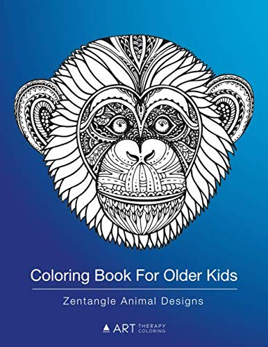 Tween Coloring Book: Zendoodle Animals: Colouring Book for Teenagers, Young  Adults, Boys, Girls, Ages 9-12, 13-16, Cute Arts & Craft Gift, (Paperback)