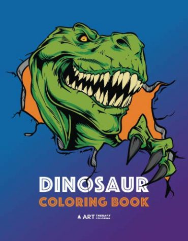 Dinosaur Coloring Book for Kids, Boys and Girls