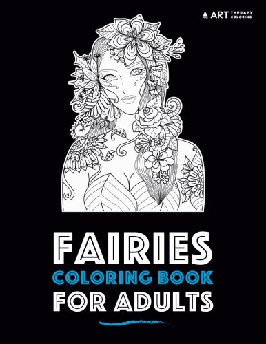 Fairies coloring books for adults