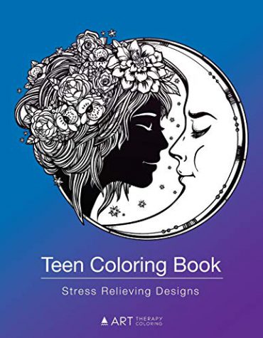 Teen Coloring Book: Stress Relieving Designs: Colouring Book for Teenagers & Tweens