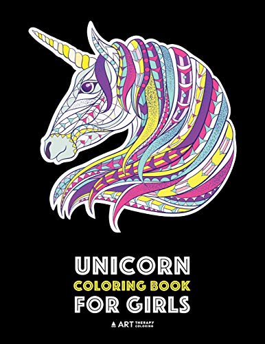 Download Unicorn Coloring Book For Girls Advanced Coloring Pages For Tweens Older Kids Girls Art Therapy Coloring