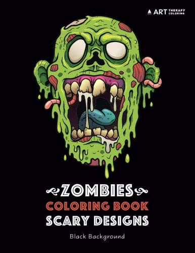 zombie coloring book pages